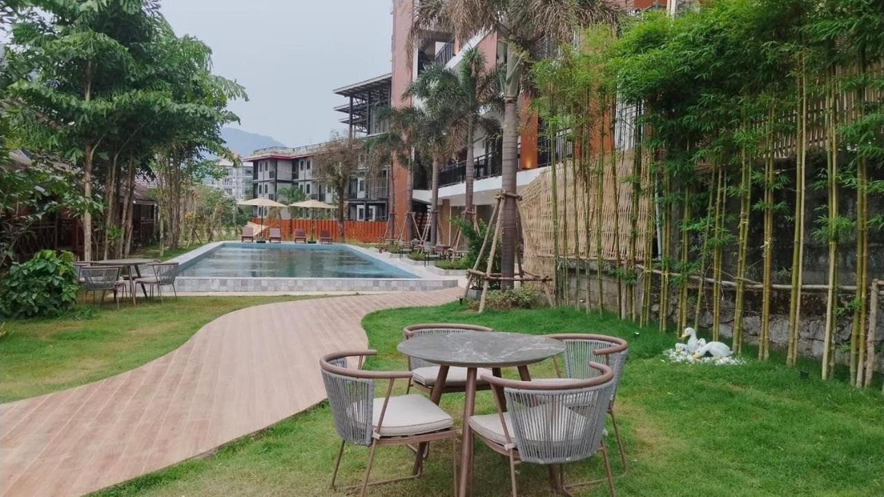Vang Vieng Bungalows Eksteriør billede
